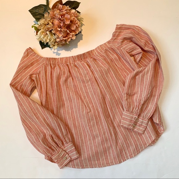 Free People Off Shoulder Top - Picture 4 of 4